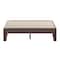 Flash Furniture Walnut Twin Size Solid Wood Platform Bed YKC-1090-T-WAL-GG - alternate 3